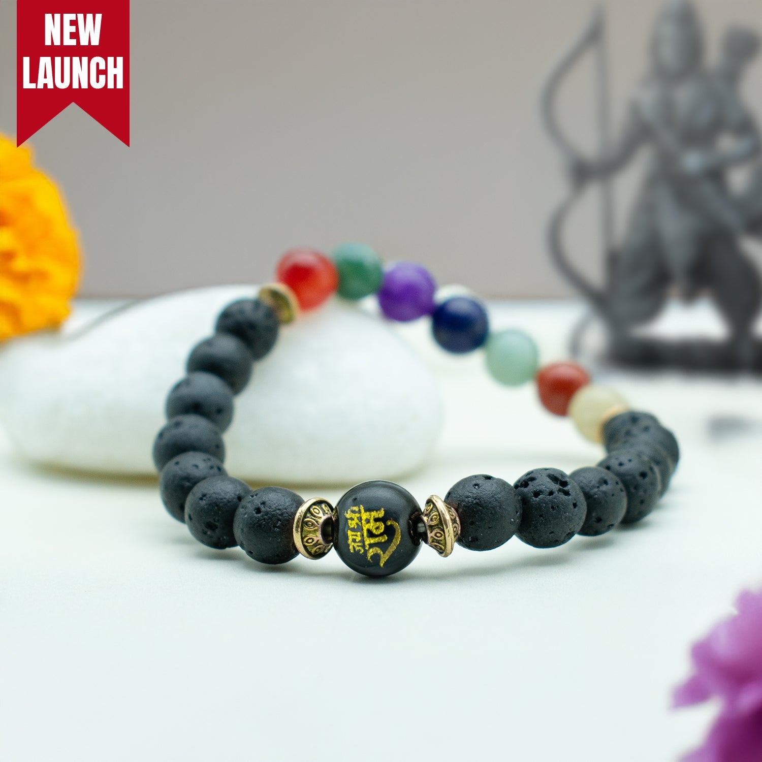Shukr Chakra Bracelet With Ram Bead