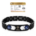 Libra Zodiac Bracelet in Black Metal | Trendy Astrology Jewellery Gift
