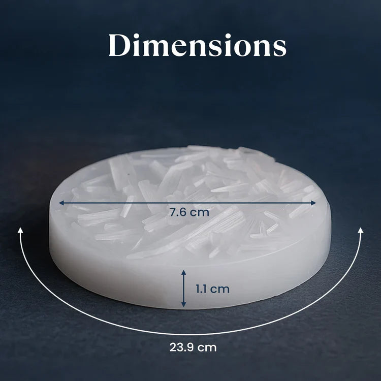 Navgrah Shanti Bracelet with FREE Raw Selenite Plate