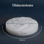 Navgrah Shanti Bracelet with FREE Raw Selenite Plate