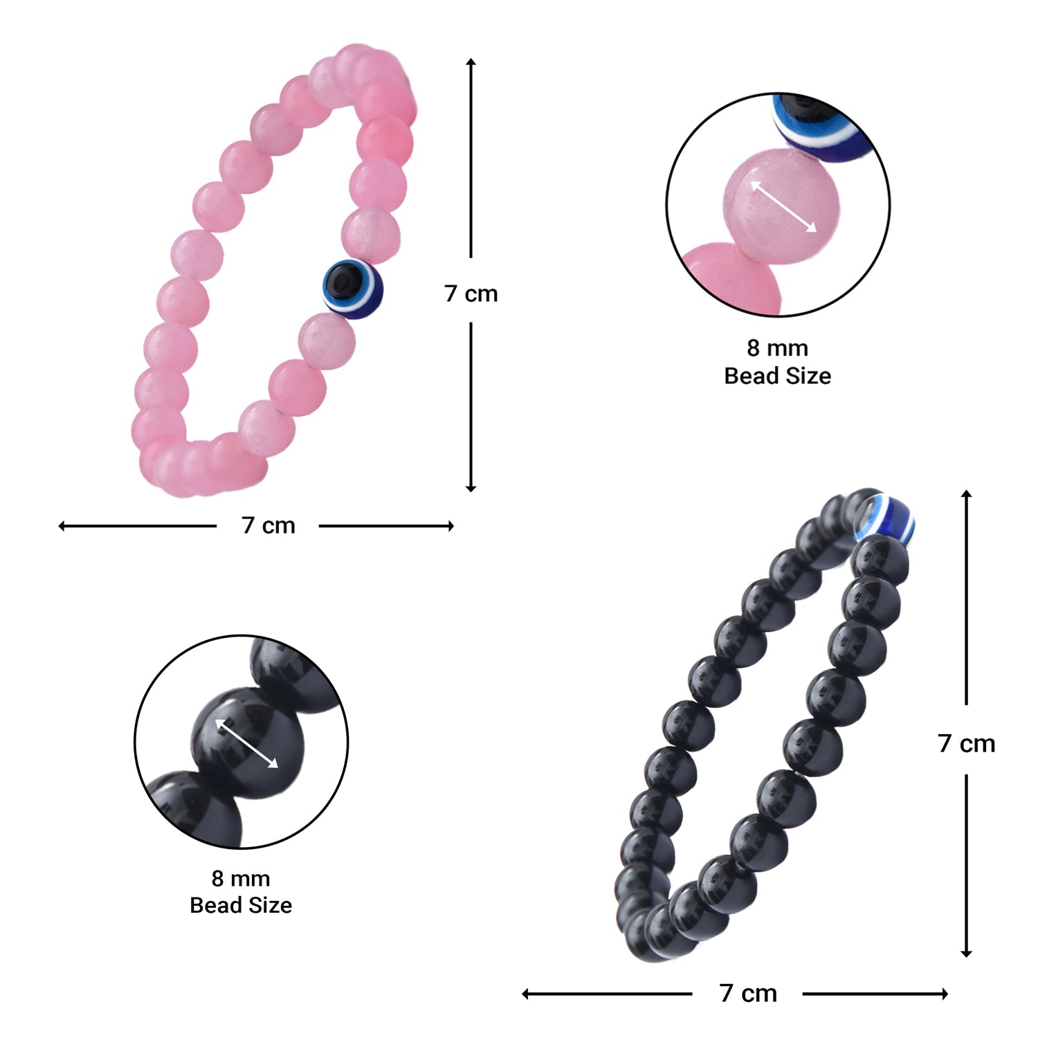 Couple Love Attraction & Evil Eye Combo