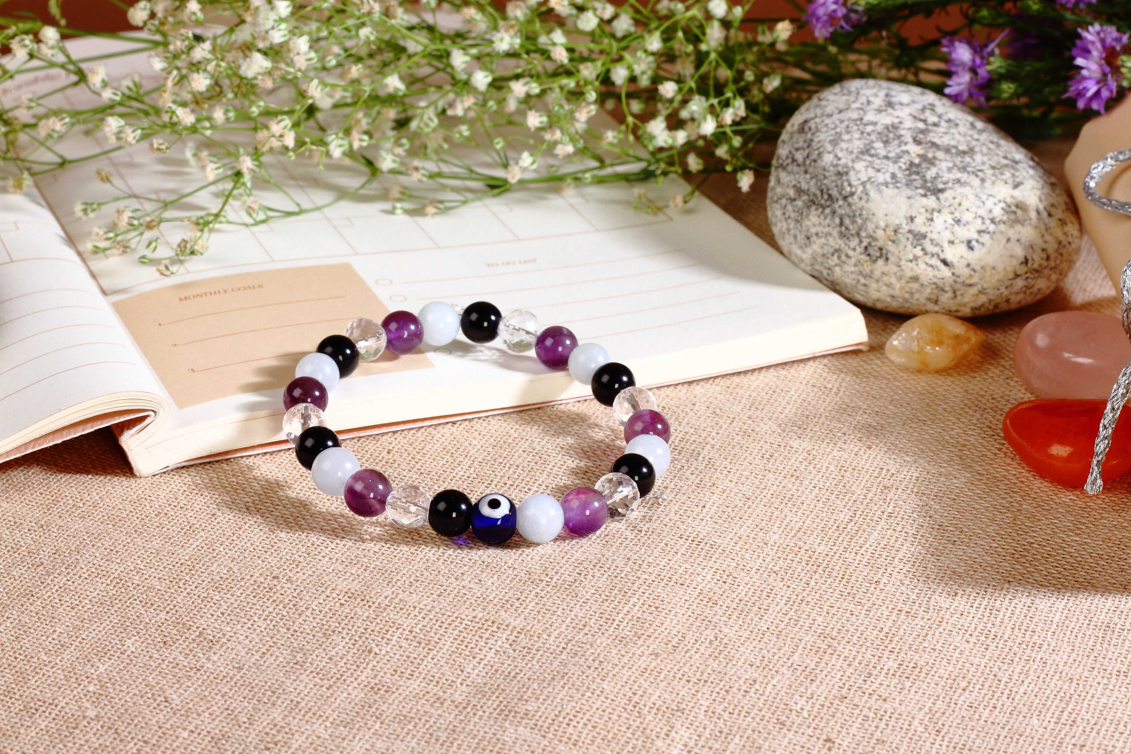 Aquarius (कुंभ) Zodiac Bracelet