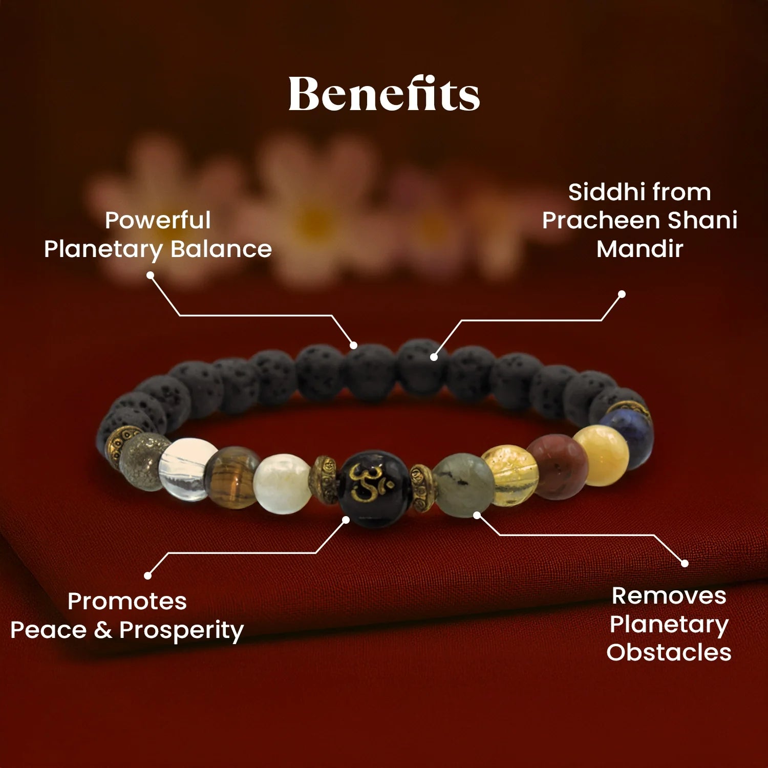 Siddh Navgrah Bracelet - 10x Stronger