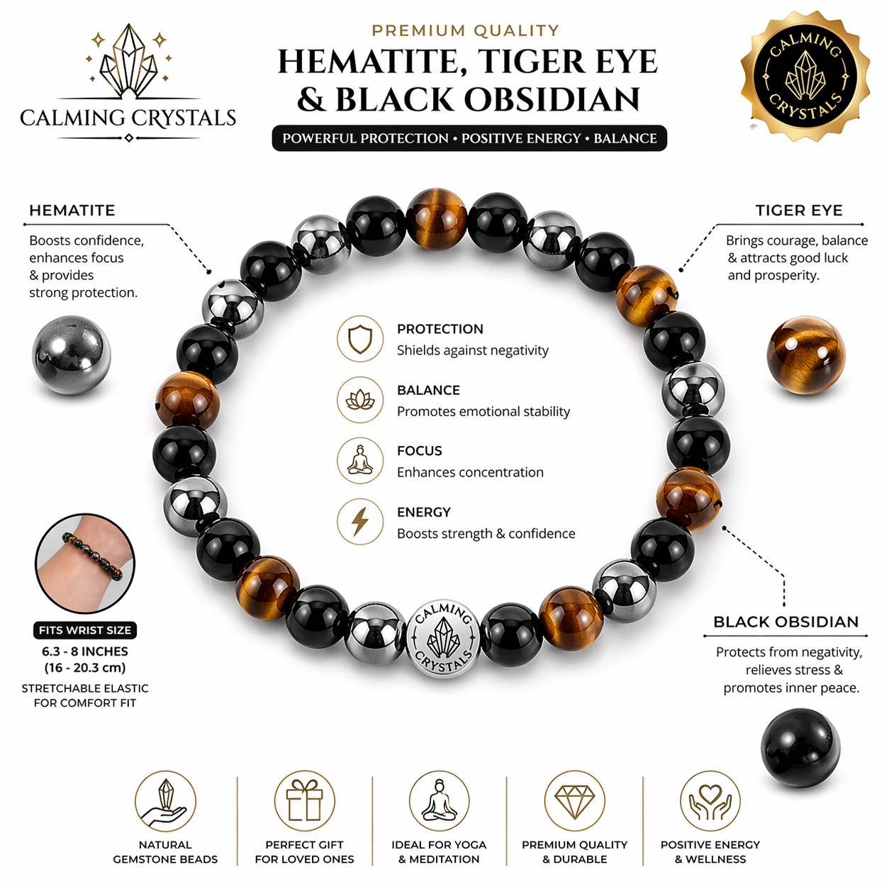 Money Maker Bracelet with FREE Raw Selenite Plate