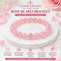 Natural Rose Quartz Bracelet | Love, Healing & Positive Energy