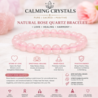 Natural Rose Quartz Bracelet | Love, Healing & Positive Energy