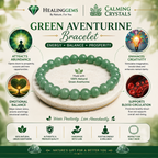 Green Aventurine Bracelet for Luck, Prosperity & Abundance