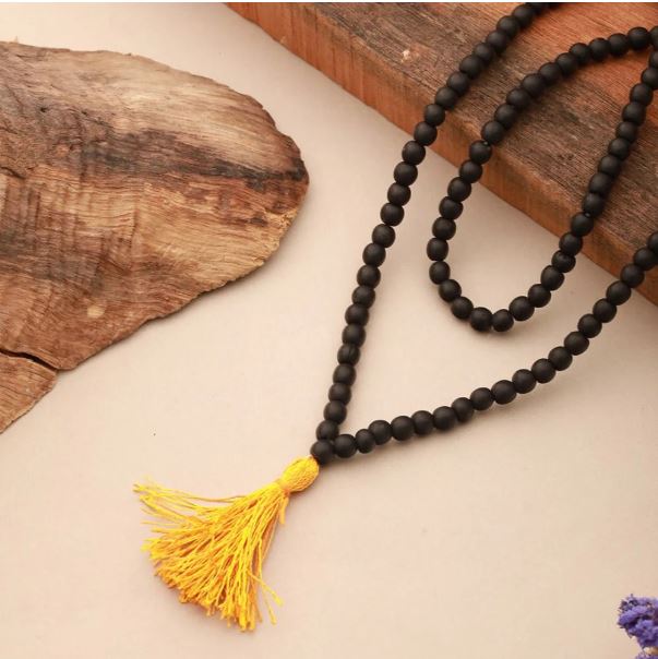 Karungali Malai 108-Beads Ebony Wood