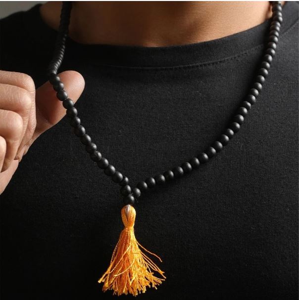 Karungali Malai 108-Beads Ebony Wood