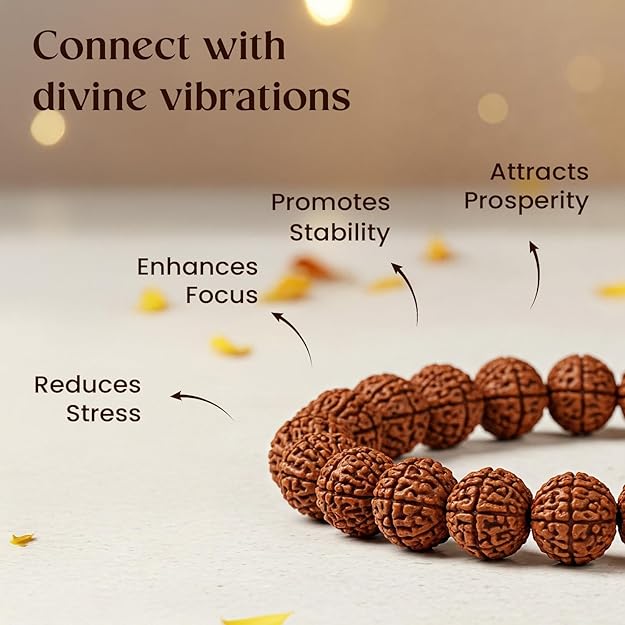 5  Mukhi Rudraksha Bracelet