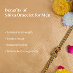 Shiva Bracelet for Men