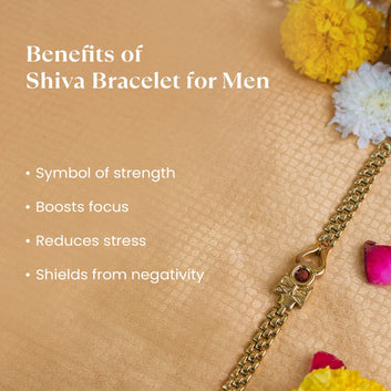 Shiva Bracelet for Men