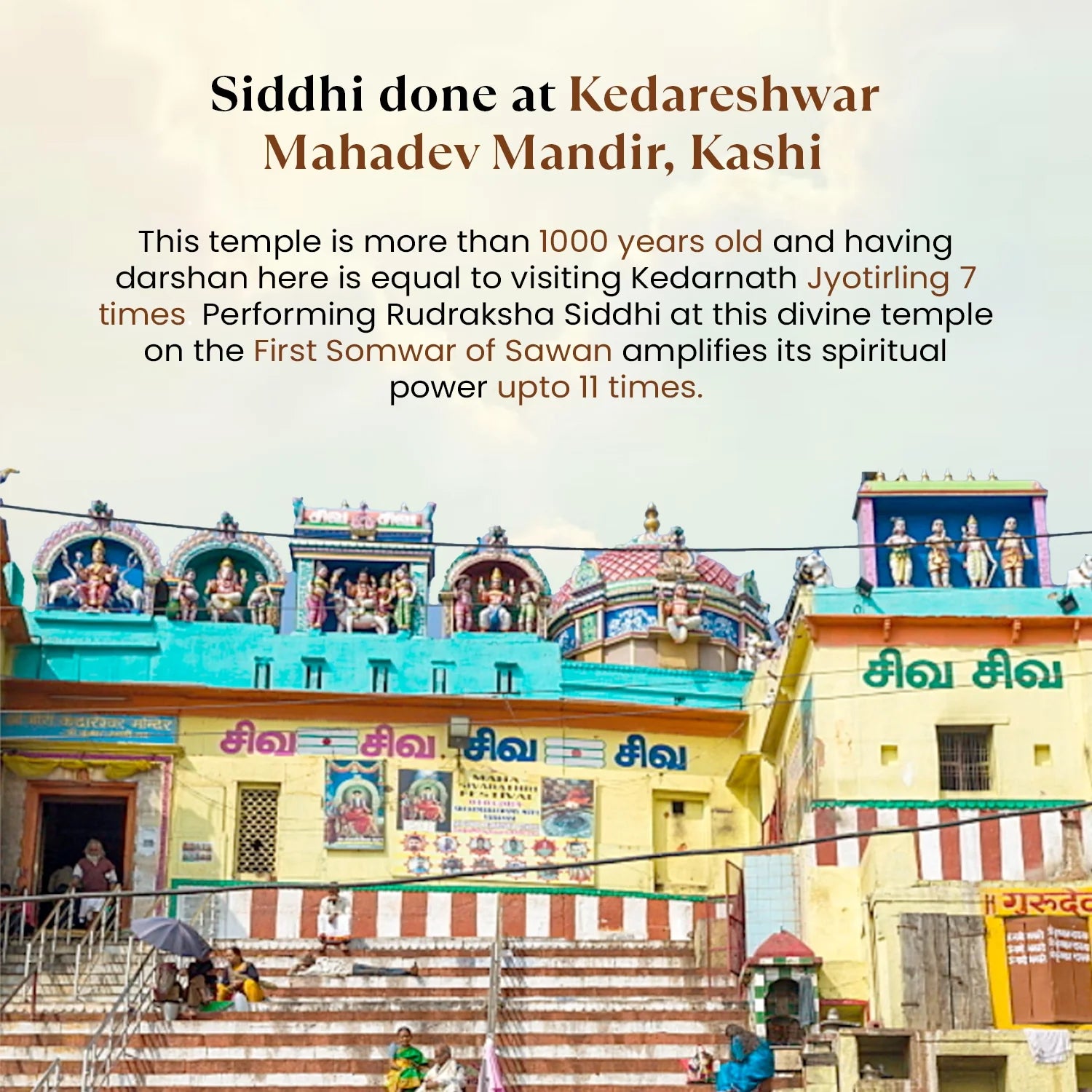 Kashi Siddh Yellow Aventurine Bracelet with 5 Mukhi Rudraksha